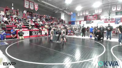77-85 lbs Rr Rnd 2 - McCoy Poole, Hornet Wrestling Club vs Ryker Bishop, Salina Wrestling Club