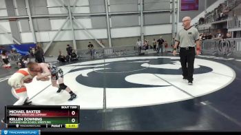 92 lbs Semifinal - Michael Baxter, Punisher Wrestling Company vs Kellen Downing, Flathead High School Wrestling