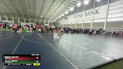 78 lbs Cons. Round 4 - Atlas Trout, Wasatch WC vs Brent Helvey, Suples WC