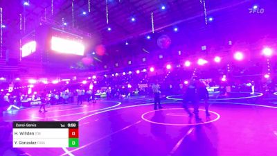 Consolation - Holdyn Willden, 208 Badgers vs Youssef Gonzalez, Fossil Ridge High School