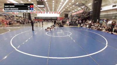 138 lbs Round 1 (12 Team) - Mary Manis, Lehigh vs Gabby Bradigan, Elmira College