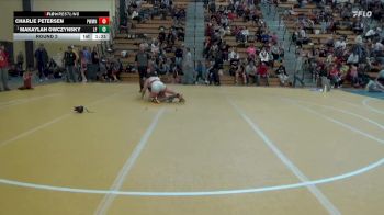 135 lbs Round 2 - Charlie Petersen, American Outlaws Wrestling vs Makaylah Owczynsky, LITTLE FALLS