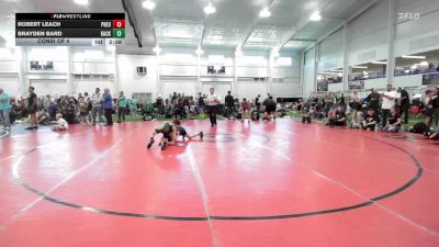 84 lbs Consi Of 4 - Robert Leach, Pheonix Wrestling-EL vs Brayden Bard, Backbone WC-EL
