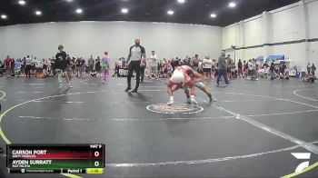 130 lbs Cons. Semi - Carson Port, Dirty Merkles vs Ayden Surratt, Mat Militia