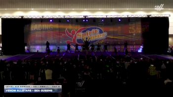 Venom Allstars - Sea Queens [2025 L4.2 Senior - D2 - Small Day 2] 2025 Spirit Cheer Dance Grand Nationals & Cheer Nationals