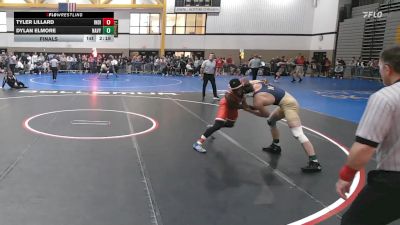 165Black lbs Final - Tyler Lillard, Indiana vs Dylan Elmore, Navy