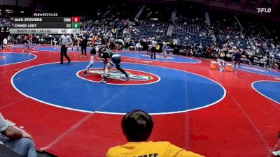 1A-165 lbs Cons. Round 1 - Jack Stowers, Towns County vs Chase Lent, St Francis School