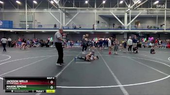 56 lbs Round 2 (8 Team) - Jackson Wells, U2-Cliff Built vs Mason Simons, PA Alliance