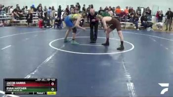 129 lbs Semifinal - Jacob Harris, Holt WC vs Evan Hatcher, L`Anse Creuse WC