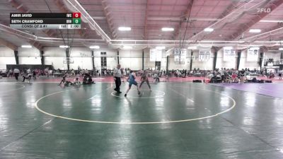 144 lbs Quarterfinal - Amir Javid, Integrity Wrestling Club vs Seth Crawford, Brunswick