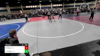 85 lbs Rr Rnd 3 - Willy Goss, Moses Lake WC vs Declan Jones, Woodinville