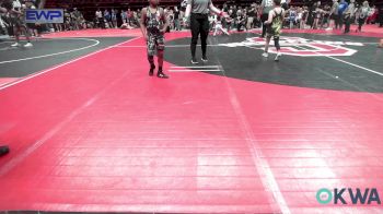 85 lbs Round Of 16 - Carsten Reiss, Keystone Kids Wrestling Club vs BOSTON MARZETT, KIPP TULSA