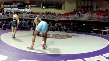 132 lbs Round 1 (4 Team) - Gerardo Ramirez, Schuyler vs William Hawkins, Crismon High School