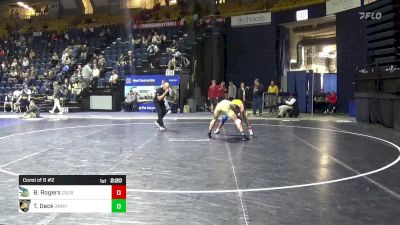 149 lbs Consi Of 8 #2 - Brock Rogers, CSU-Bakersfield vs Thomas Deck, Army