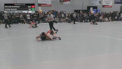 138 lbs Cons. Rd Of 32 - Jaxon Wilson, Sebolt Wrestling Academy vs William Scruggs, Red Cobra