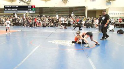 77 lbs Rr Rnd 1 - Colton Collins, Kingsway - ESC vs Eli Ballantine, F.L.O.W. - ESC