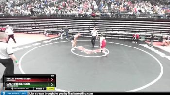 215 lbs Semifinal - Cash Henderson, Woods Cross vs Mack Youngberg, Viewmont