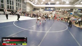 130 lbs 3rd Place Match - Lilly May, Foothill vs Millie Leib, Davis