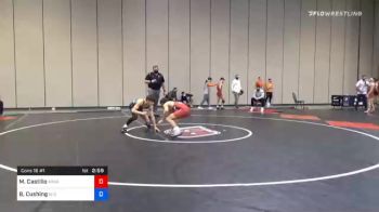 57 kg Consolation - Marcus Castillo, Arkansas RTC vs Blake Cushing, GI Grapplers