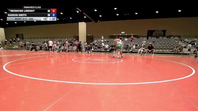285 lbs Cons. Round 2 - Redmond Lindsey, OK vs Kaison Smith, OR