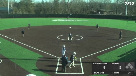 Replay: Southwestern vs Ozarks (AR) - DH | Feb 22 @ 1 PM