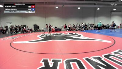 55 lbs Champ. Round 1 - Porter Dahl, Champions Wrestling Club vs Tre Hallford, Idaho