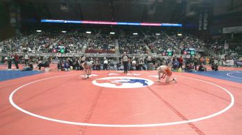 3A-138 lbs Cons. Semi - Troy Christensen, Newcastle vs Caysen Ross, Burns/Pine Bluffs