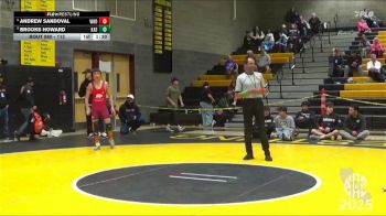 112 lbs 5th Place Match - Brooks Howard, Kasner vs Andrew Sandoval, Woodlake