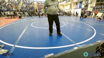 49 lbs Round Of 16 - Kolter Short, Blackwell Wrestling Club vs Carter Trammel, Moodys Wrestling Club