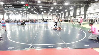 119 lbs Rr Rnd 3 - Carter Datz, CTWHALE Beluga - MS vs Chase Dredge, RedNose Wrestling School - MS