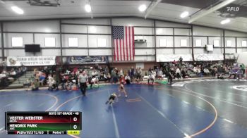 48 lbs Champ. Round 1 - Hendrix Park, JWC vs Vester Webster, Delta