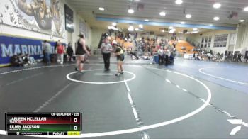 235 lbs Quarterfinal - Lilian Jackson, Murrieta Valley vs Jaeleen McLellan, Santa Fe