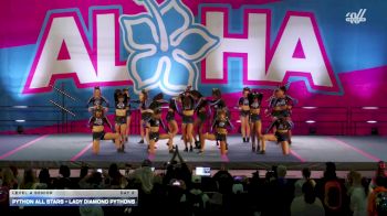 Python All Stars - Lady Diamond Pythons [2025 L4 Senior Day 2] 2025 Aloha Gatlinburg Showdown