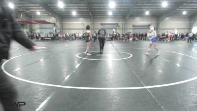 112 lbs Round Of 32 - Allison McDaniel, Wrecking Crew Wrestling Club vs Faith Estes, Purler Wrestling Academy (PWA-NWA)