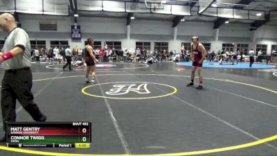 174 lbs Cons. Semi - Connor Twigg, Tiffin vs Matt Gentry, Gannon University