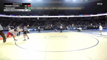 I-215 lbs Cons. Round 5 - Bryce Dadey, JD-CBA vs Zachary Caldwell, St. Francis