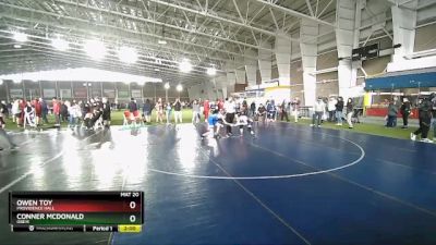 106 lbs Cons. Round 4 - Conner McDonald, Orem vs Owen Toy, Providence Hall