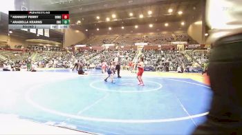 85 lbs Round 2 - Arabella Kearns, Saints Wrestling Club vs Kennedy Ferry, Beebe Badgers Wrestling Club