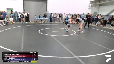 170 lbs X Bracket - Trevor Michael, Soldotna Whalers Wrestling Club vs Collin Peck, Soldotna Whalers Wrestling Club