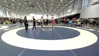 126 lbs Quarterfinal - Tayah Beach, SVEC Eagles vs Emilyn Chase, Massena Jr Wrestling Program