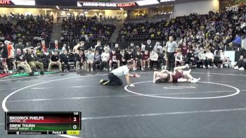 126 lbs Semis - Drew Thurn, Mount Vernon vs Brodrick Phelps, Creston