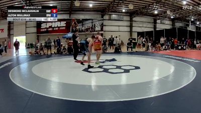 86 kg Cons. Round 4 - Desmond McLaughlin, Castleton RTC vs Alton Mullinax, Spar