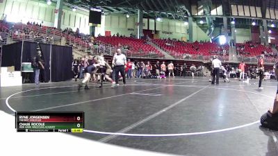 105 lbs Cons. Semi - Chase Rocole, Iron Hawk Wrestling Academy vs Ryne Jorgensen, The Best Wrestler