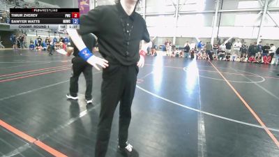 43-45 lbs Champ. Round 1 - Timur Zverev, Punisher Wrestling Company vs Sawyer Watts, Mat Demon Wrestling Club