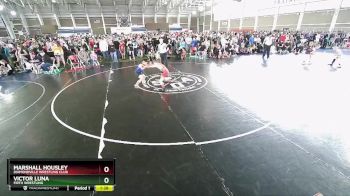 100 lbs Cons. Round 1 - Marshall Housley, Diamondville Wrestling Club vs Victor Luna, Firth Wrestling