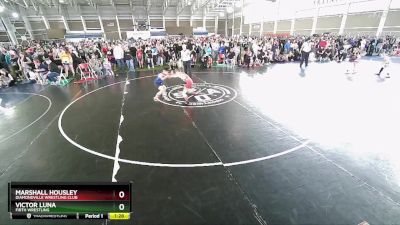 100 lbs Cons. Round 1 - Marshall Housley, Diamondville Wrestling Club vs Victor Luna, Firth Wrestling