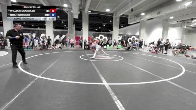 U20 Freestyle FS - 65 lbs Cons. Round 9 - William Dekraker, Integrity Wrestling Club vs Noah Nininger, Staunton River Wrestling Club