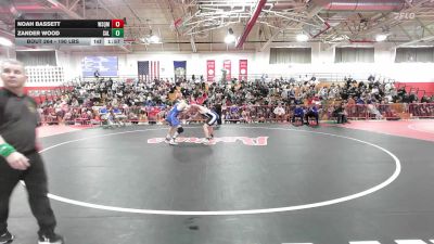 190 lbs Semifinal - Noah Bassett, Winnisquam vs Zander Wood, Salem