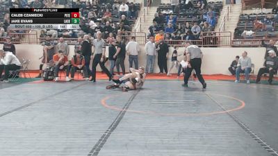 100_B lbs Round Of 16 - Caleb Czaniecki, Peters Twp vs Jake Evans, Lackawanna Trail