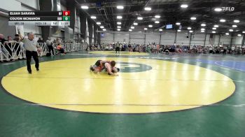 119 lbs Rr Rnd 1 - Elijah Saravia, MF Army MS - MS vs Colton McMahon, Indiana Outlaws Maroon - MS